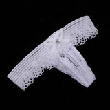 Maxbell Maxbell 1/6 Sexy Thong Lace underwear Female Briefs for 12'' Action Figure  White