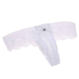Maxbell Maxbell 1/6 Sexy Thong Lace underwear Female Briefs for 12'' Action Figure  White