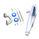 Maxbell 14T Gear Flywheel Assembly Bearing Clutch+Exhaust Pipe Tubing for 1/8 RC Car