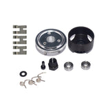 Maxbell 14T Gear Flywheel Assembly Bearing Clutch+Exhaust Pipe Tubing for 1/8 RC Car