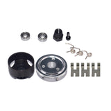 Maxbell 14T Gear Flywheel Assembly Bearing Clutch+Exhaust Pipe Tubing for 1/8 RC Car
