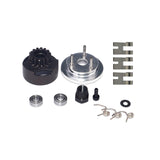 Maxbell 14T Gear Flywheel Assembly Bearing Clutch+Exhaust Pipe Tubing for 1/8 RC Car