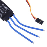 Maxbell 2 Pieces 40A 2-4S RC Brushless ESC Speed Controller for RC FPV Racing Drone
