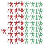 Maxbell 50PCS Simulation Painted Pirate and Beauty Figure Miniatures Model Layout