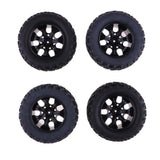 Maxbell 103mm Rubber Tires Tyres 1.9" Wheels for 1/10 RC Crawler Monster Truck Car B - Aladdin Shoppers