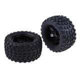 Maxbell 103mm Rubber Tires Tyres 1.9" Wheels for 1/10 RC Crawler Monster Truck Car B - Aladdin Shoppers
