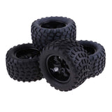 Maxbell 103mm Rubber Tires Tyres 1.9" Wheels for 1/10 RC Crawler Monster Truck Car B - Aladdin Shoppers