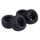 Maxbell 103mm Rubber Tires Tyres 1.9" Wheels for 1/10 RC Crawler Monster Truck Car C - Aladdin Shoppers