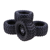 Maxbell 103mm Rubber Tires Tyres 1.9" Wheels for 1/10 RC Crawler Monster Truck Car C - Aladdin Shoppers