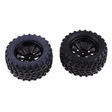Maxbell 103mm Rubber Tires Tyres 1.9" Wheels for 1/10 RC Crawler Monster Truck Car C - Aladdin Shoppers
