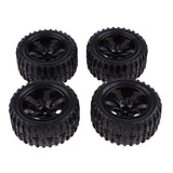 Maxbell 103mm Rubber Tires Tyres 1.9" Wheels for 1/10 RC Crawler Monster Truck Car D - Aladdin Shoppers