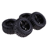 Maxbell 103mm Rubber Tires Tyres 1.9" Wheels for 1/10 RC Crawler Monster Truck Car D - Aladdin Shoppers