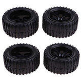 Maxbell 103mm Rubber Tires Tyres 1.9" Wheels for 1/10 RC Crawler Monster Truck Car D - Aladdin Shoppers