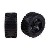 Maxbell 103mm Rubber Tires Tyres 1.9" Wheels for 1/10 RC Crawler Monster Truck Car D - Aladdin Shoppers