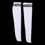 Maxbell 1/6 Female Body Stockings for 12'' Action Figure Accessories Black & White