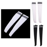Maxbell 1/6 Female Body Stockings for 12'' Action Figure Accessories Black & White