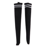 Maxbell 1/6 Female Body Stockings for 12'' Action Figure Accessories Black & White