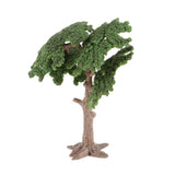Maxbell 2 Pieces 10cm Pine Tree Model Cypress for Landscape Diorama Scenery Green