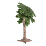Maxbell 2 Pieces 10cm Pine Tree Model Cypress for Landscape Diorama Scenery Green