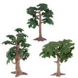 Maxbell 3.94in.-6.69in. Pine Tree Model Cypress for Landscape Diorama Scenery Green