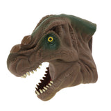 Maxbell 2pcs Simulation Tyrannosaurus Head Hand Puppet Dinosaur Figure Toy Kids Toy