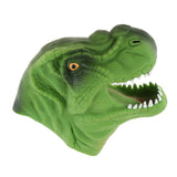 Maxbell 2pcs Simulation Tyrannosaurus Head Hand Puppet Dinosaur Figure Toy Kids Toy