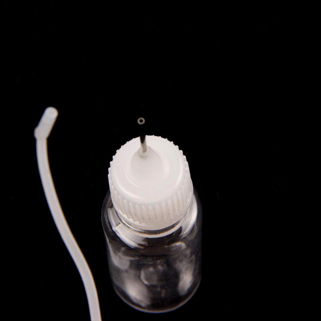 Maxbell 12pcs/set Plastic Squeezable Dropper Liquid Paint Container - 10ml Capacity