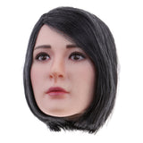 Maxbell 1/6 Scale Female Hair Head Scupture Bikini for 12'' HT Action Figure Short Hair