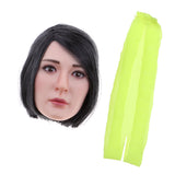 Maxbell 1/6 Scale Female Hair Head Scupture Bikini for 12'' HT Action Figure Short Hair
