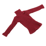 Maxbell 1/6 Mans Turtleneck Sweater Jeans Trousers for 12 Inch Action Male Figures