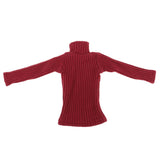 Maxbell 1/6 Mans Turtleneck Sweater Jeans Trousers for 12 Inch Action Male Figures
