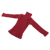 Maxbell 1/6 Mans Turtleneck Sweater Jeans Trousers for 12 Inch Action Male Figures