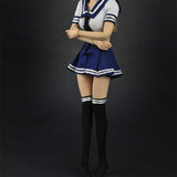 Maxbell 1/6 Female Sailor Uniform Outfits + High Heel Shoes for 12" Action Figures
