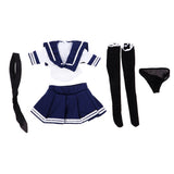 Maxbell 1/6 Female Sailor Uniform Outfits + High Heel Shoes for 12" Action Figures