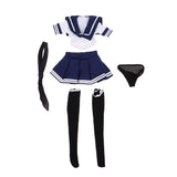 Maxbell 1/6 Female Sailor Uniform Outfits + High Heel Shoes for 12" Action Figures