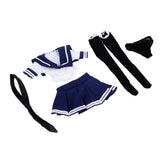 Maxbell 1/6 Female Sailor Uniform Outfits + High Heel Shoes for 12" Action Figures