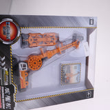 Maxbell 1:64 Simulate Alloy 360 Degree Rotary Head Drilling Rig Model Toy Yellow