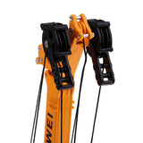 Maxbell 1:64 Simulate Alloy 360 Degree Rotary Head Drilling Rig Model Toy Yellow