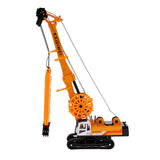 Maxbell 1:64 Simulate Alloy 360 Degree Rotary Head Drilling Rig Model Toy Yellow