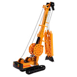 Maxbell 1:64 Simulate Alloy 360 Degree Rotary Head Drilling Rig Model Toy Yellow