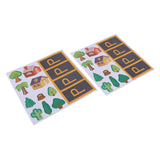 Maxbell Maxbell Kids DIY Accessory Traffic Scene Building Adhesive Sticker Toy Tree House