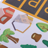 Maxbell Kids DIY Accessory Traffic Scene Building Adhesive Sticker Toy Tree House - Aladdin Shoppers