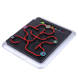 Maxbell 64 Levels Subway Labyrinth Puzzles Toy for Kids Logic Thinking Training Toy