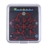 Maxbell 64 Levels Subway Labyrinth Puzzles Toy for Kids Logic Thinking Training Toy