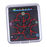 Maxbell 64 Levels Subway Labyrinth Puzzles Toy for Kids Logic Thinking Training Toy