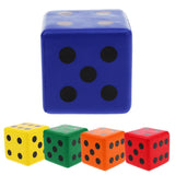 Maxbell Sponge Dice Foam Dot Dice Playing Dice for Math Teaching Vent Toy Blue - Aladdin Shoppers