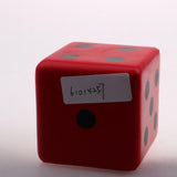 Maxbell Maxbell Sponge Dice Foam Dot Dice Playing Dice for Math Teaching Vent Toy Red