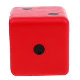 Maxbell Sponge Dice Foam Dot Dice Playing Dice for Math Teaching Vent Toy Red - Aladdin Shoppers