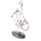 Maxbell Puzzle Ring Chinese Brain Teaser Puzzles Games Kid Adult Educational Toy A