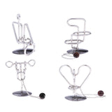 Maxbell Puzzle Ring Chinese Brain Teaser Puzzles Games Kid Adult Educational Toy A